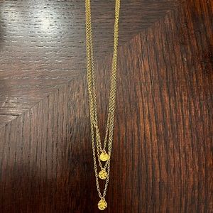 Gorjana layered necklace